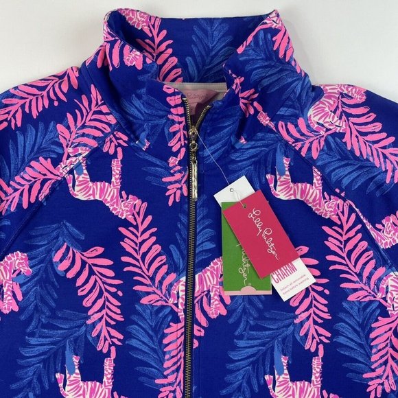 SOLD! NWT Lilly Pulitzer Skipper XS 1/2 Zip Pullover Activewear Layering - Picture 2 of 15